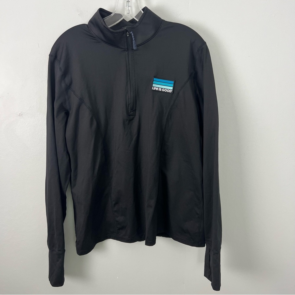 Life Is Good 1/4 Zip Active Top